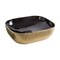 Whitehaus Rctnglr Above Mount Basin W/ An Embossed Exterior, Interior, And Center WH71302-F22 - alternate 1